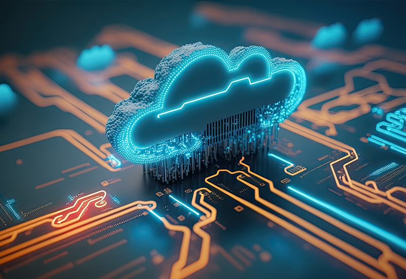 Cloud Computing: A Guide for Understanding Key Concepts cloud model with a circuit board