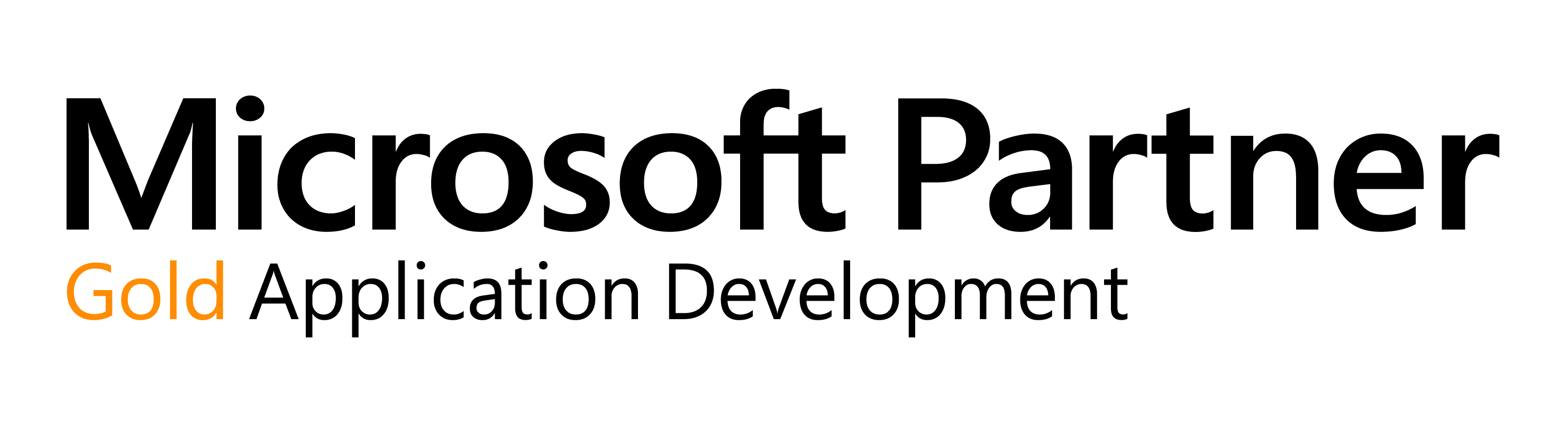 Microsoft Gold Partner Application Development Logo
