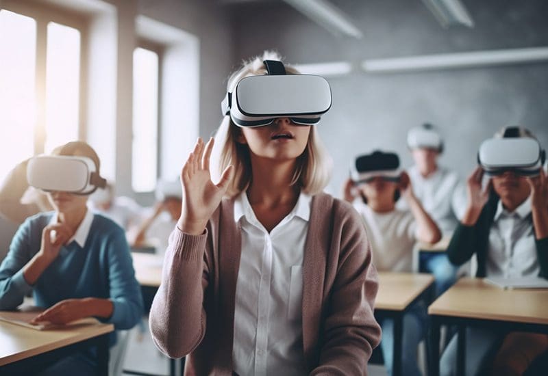What Is Technology In Education? K-12 Students immersive learning experiences that bring abstract concepts to life, boosting engagement and knowledge retention. 